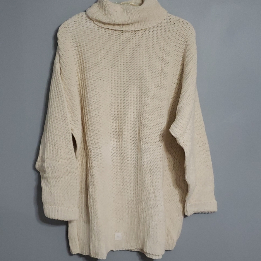 Sftf handmade over sized knit sweater one size